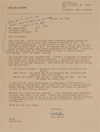 Lot #129 God Letters: The Follow-Up Letters - Image 9