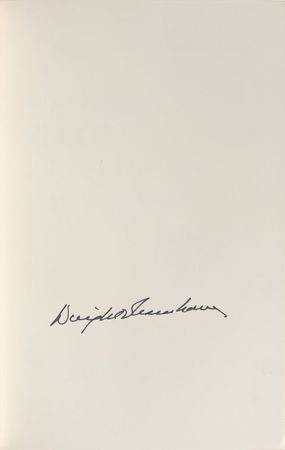 Lot #50 Dwight D. Eisenhower Book - Image 1