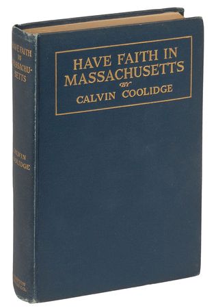 Lot #39 Calvin Coolidge Book - Image 2