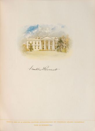 Lot #45 Franklin D. Roosevelt Book - Image 1