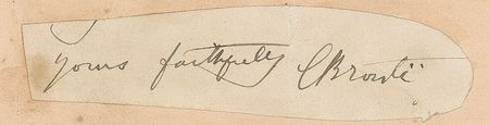 Lot #428 Charlotte Bronte: 