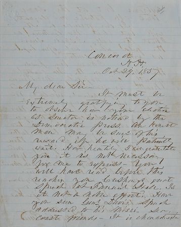 Lot #12 Franklin Pierce: Have you seen Genl.