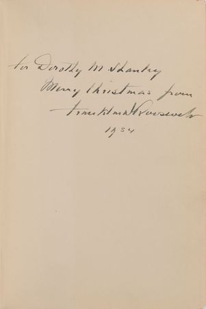 Lot #41 Franklin D. Roosevelt Book