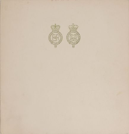 Lot #188 Queen Elizabeth II and Prince Philip: Signed with the queen's rarely used nickname, 