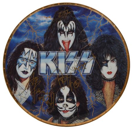 Lot #538 KISS Plate - Image 1