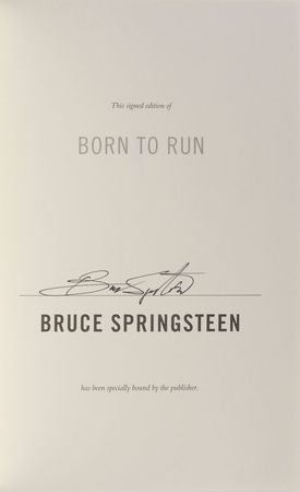 Lot #562 Bruce Springsteen Book - Image 1