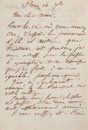 Lot #144 Urbain Le Verrier: Neptune's theorist on the day of its discovery - Image 1