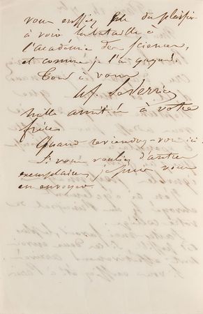 Lot #144 Urbain Le Verrier: Neptune's theorist on the day of its discovery - Image 2