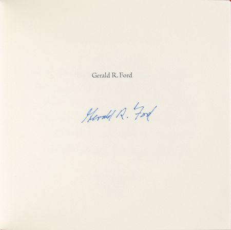 Lot #83 Gerald Ford Book - Image 1