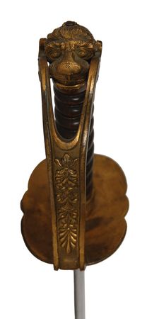 Lot #160 Pope Pius IX: 1870s ceremonial sword of the Pontifical Swiss Guard - Image 2