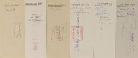 Lot #448 Authors - Image 1