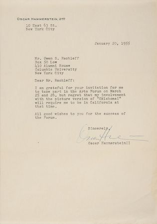 Lot #558 Rodgers and Hammerstein Group Lot - Image 1