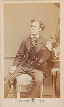 Lot #517 Pablo de Sarasate Signed Photograph - Image 1