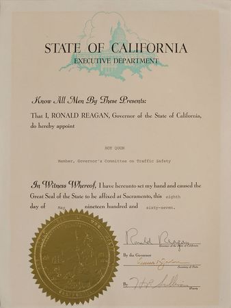 Lot #62 Ronald Reagan: Archive from Reagan's 1966 Chinatown campaign - Image 4