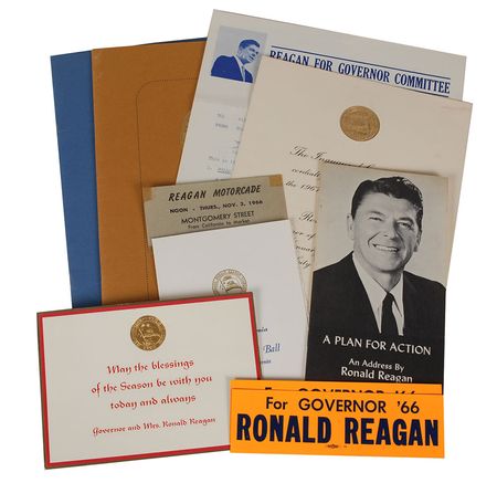 Lot #62 Ronald Reagan: Archive from Reagan's 1966 Chinatown campaign - Image 6