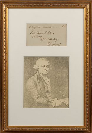 Lot #4 John Adams: Addressed to his grandson,