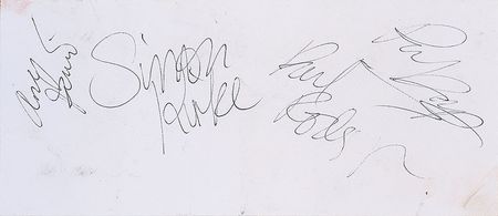 Lot #525 Free: Scarce original Free lineup with Paul Kossoff - Image 1