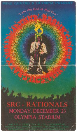 Lot #499 The Who: Rare handbill fully signed in 1969 - Image 2