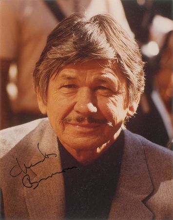 Lot #696 Charles Bronson Signed Photograph