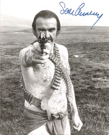 Lot #704 Sean Connery Signed Photograph