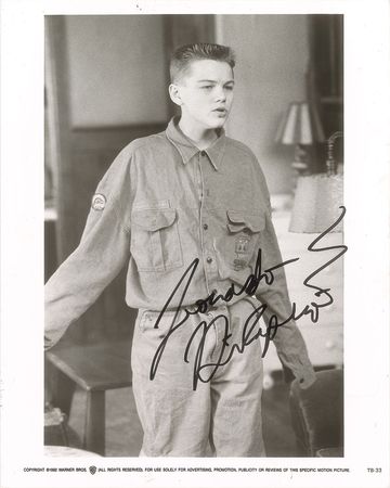 Lot #709 Leonardo DiCaprio Signed Photograph