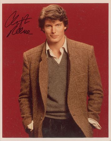 Lot #746 Christopher Reeve Signed Photograph