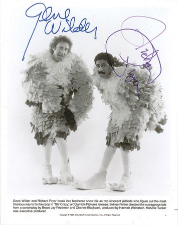 Lot #763 Gene Wilder and Richard Pryor Signed