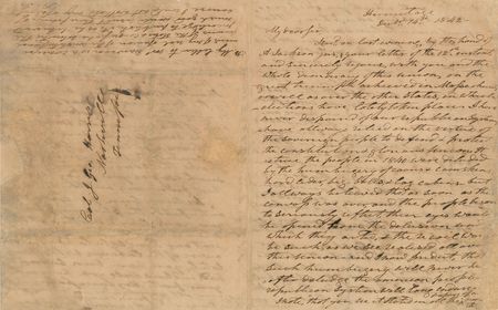 Lot #7 Andrew Jackson: I have never despaired of