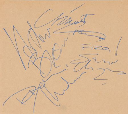Lot #7187 British Rock Collection of (5) Signed Items - Image 2
