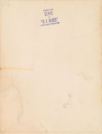 Lot #7070 Elvis Presley Oversized Signed Photograph - Image 2