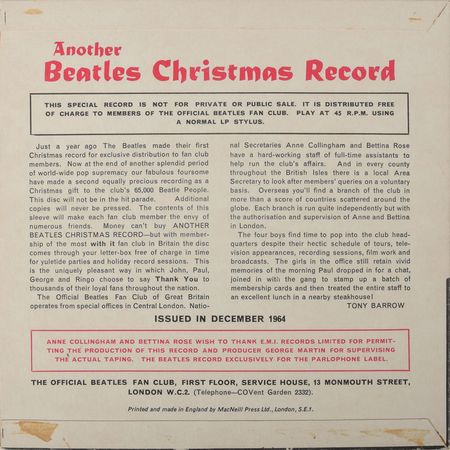 Lot #7042 Beatles Records and Newsletter - Image 4