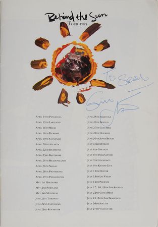 Lot #7191 Eric Clapton Pair of Signed Programs - Image 2