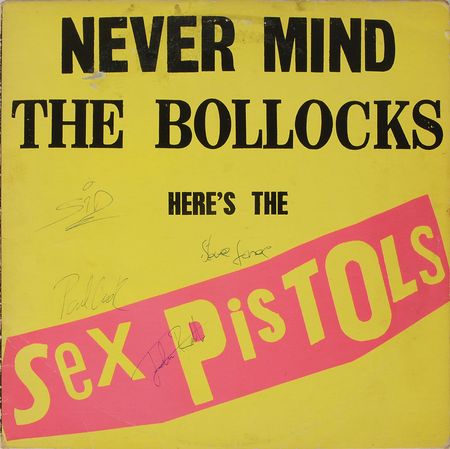 Lot #7381 Sex Pistols Signed Album - Image 1