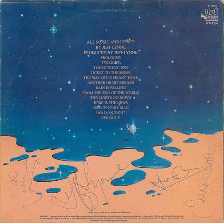 Lot #7241 Electric Light Orchestra Signed Album - Image 2