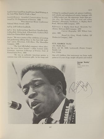 Lot #7155 Blues Legends Multi-Signed Book - Image 2