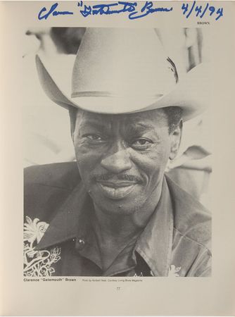 Lot #7155 Blues Legends Multi-Signed Book - Image 6