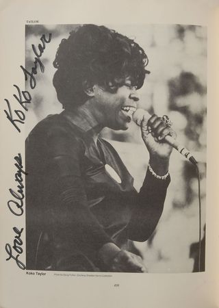Lot #7155 Blues Legends Multi-Signed Book - Image 8