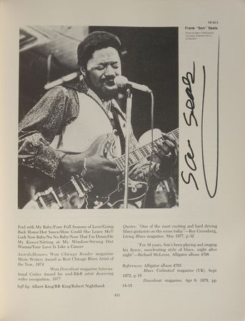 Lot #7155 Blues Legends Multi-Signed Book - Image 10