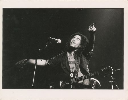 Lot #7251 Bob Marley Oversized Photograph - Image 1