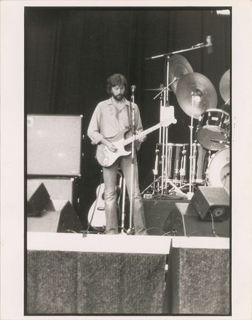 Lot #7190 Eric Clapton Oversized Photograph - Image 1