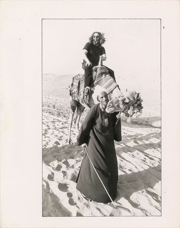 Lot #5109 Jerry Garcia Oversized Photograph