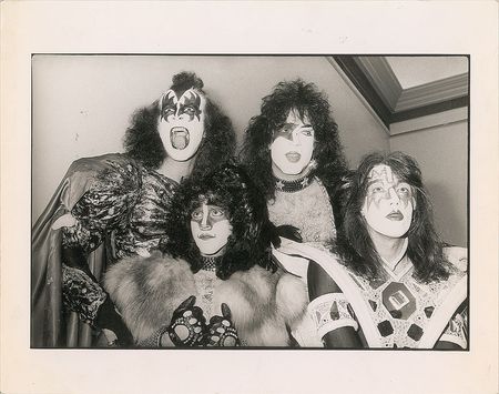 Lot #5179  KISS Oversized Photograph - Image 1