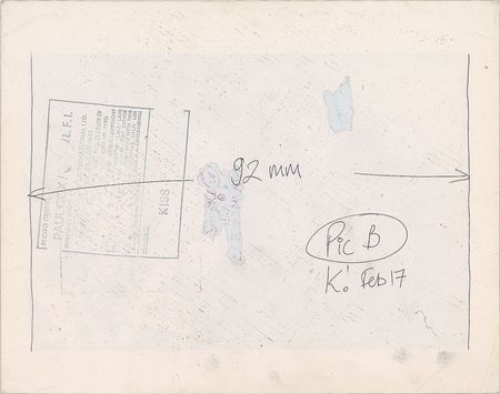 Lot #5179  KISS Oversized Photograph - Image 2