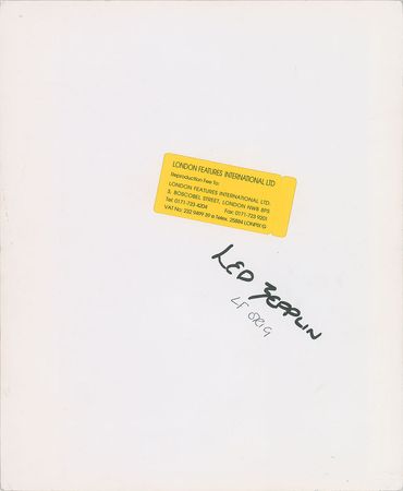 Lot #7143 Led Zeppelin Oversized Photograph - Image 2