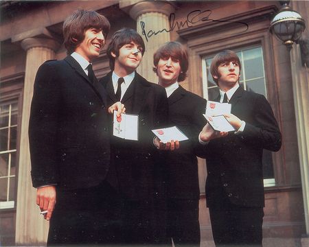 Lot #7014 Paul McCartney Signed Photograph