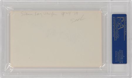 Lot #7396 Stevie Ray Vaughan Signature - Image 2