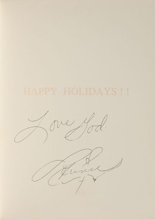 Lot #7523 Prince Set of (5) Unsigned Holiday Cards - Image 1
