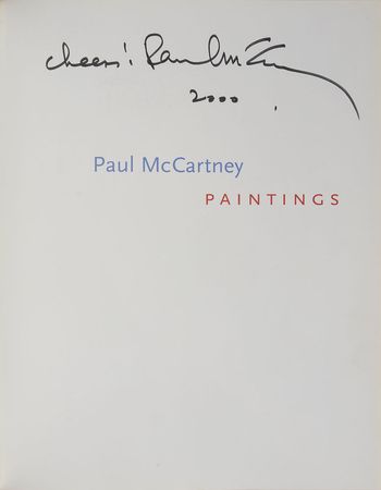 Lot #7017 Paul McCartney Signed Book - Image 1