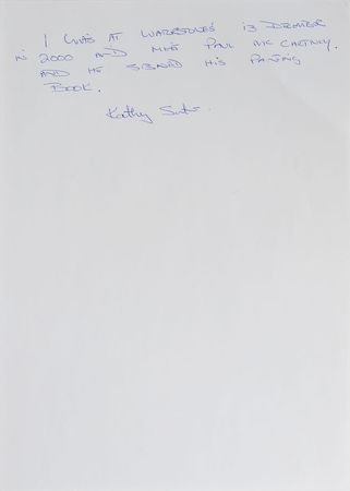 Lot #7017 Paul McCartney Signed Book - Image 3