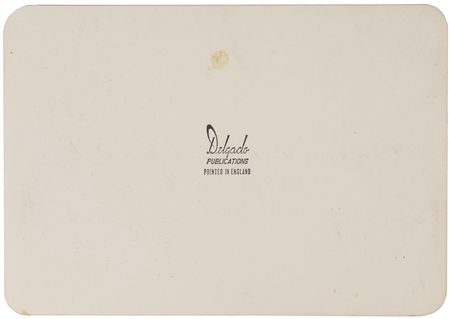 Lot #7145 Pink Floyd Signed Holiday Card - Image 2